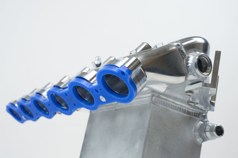 CSF BMW M2/M3/M4 S58 Comp & Non-Comp (G8X) Charge-Air Cooler Manifold - Thermal Dispersion Black 8233B