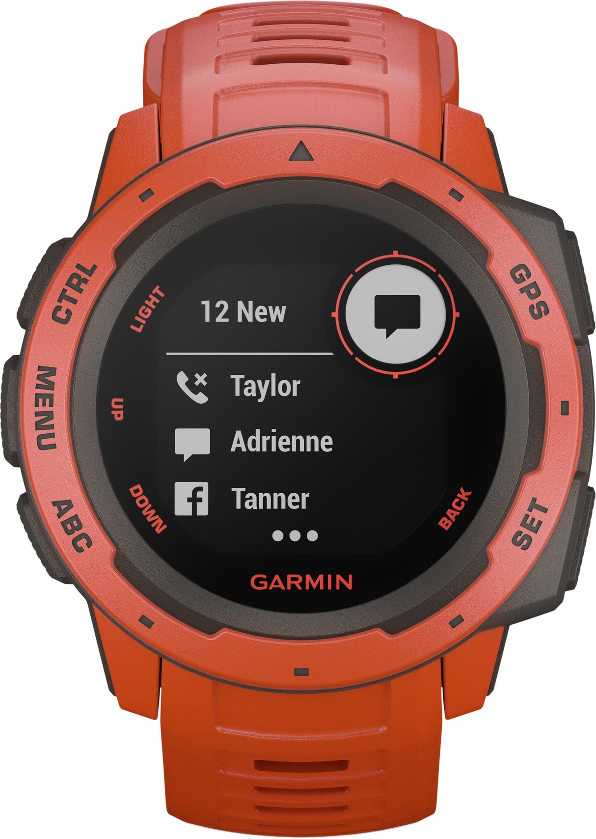 GARMIN Instinct Gps Watch Flame Red 010-02064-02