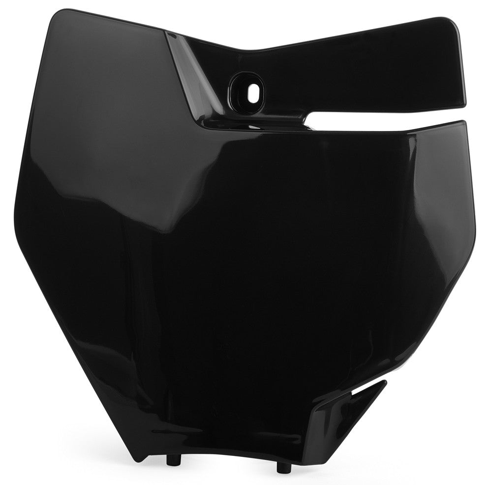 POLISPORT Front Number Plate Black 8664900003