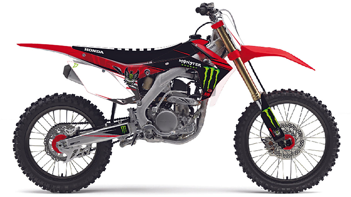 D-COR Complete Kit Monster Energy White 20-10-242