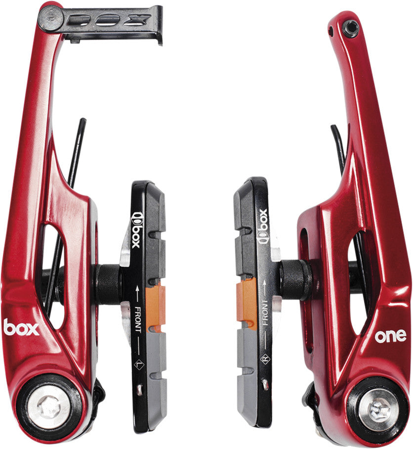BOX Eclipse Pro V-Brakes 108mm Red BX-BA130V108-RD