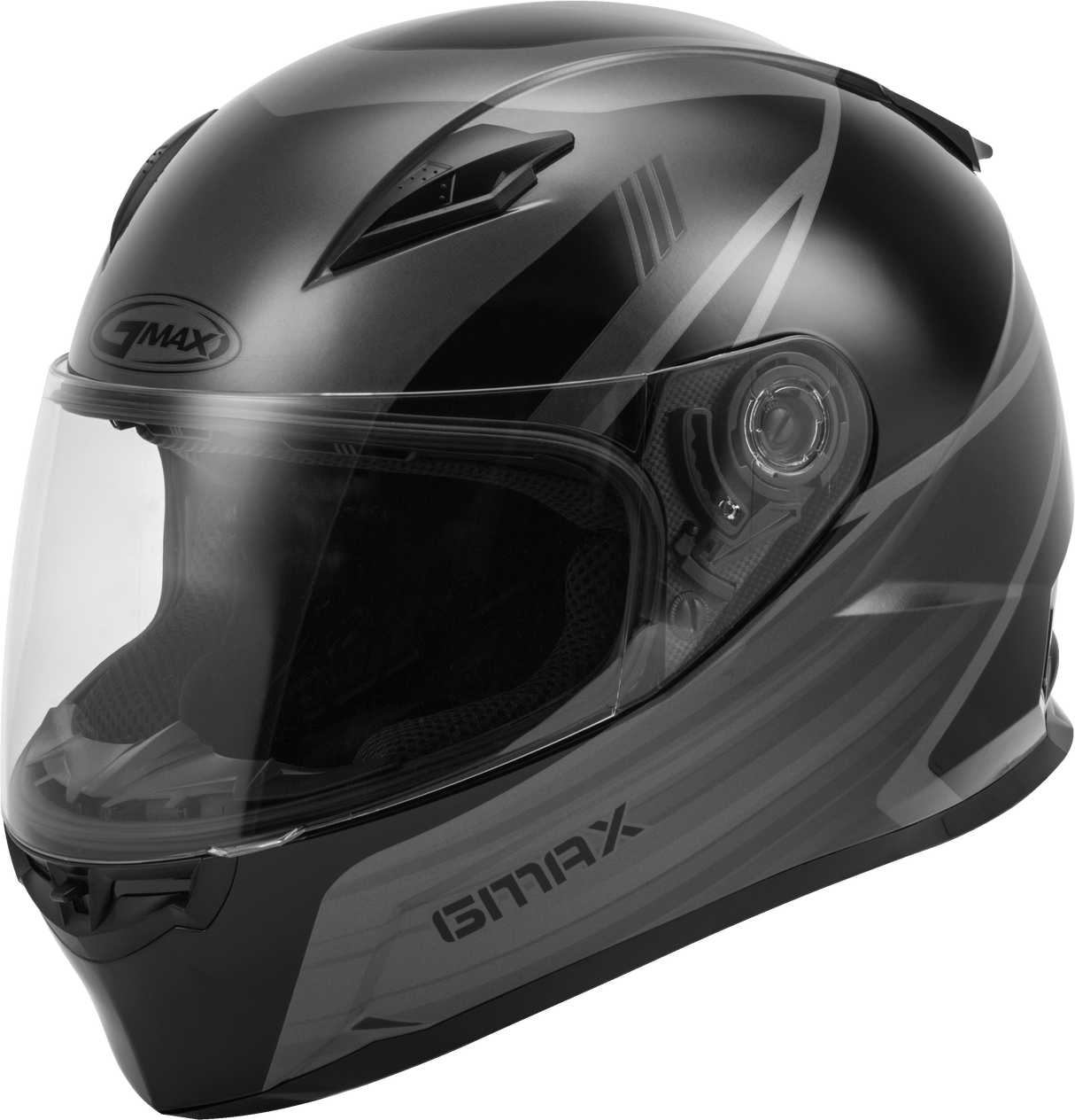 GMAX Ff-49 Full-Face Deflect Helmet Black/Grey 3x G1494249
