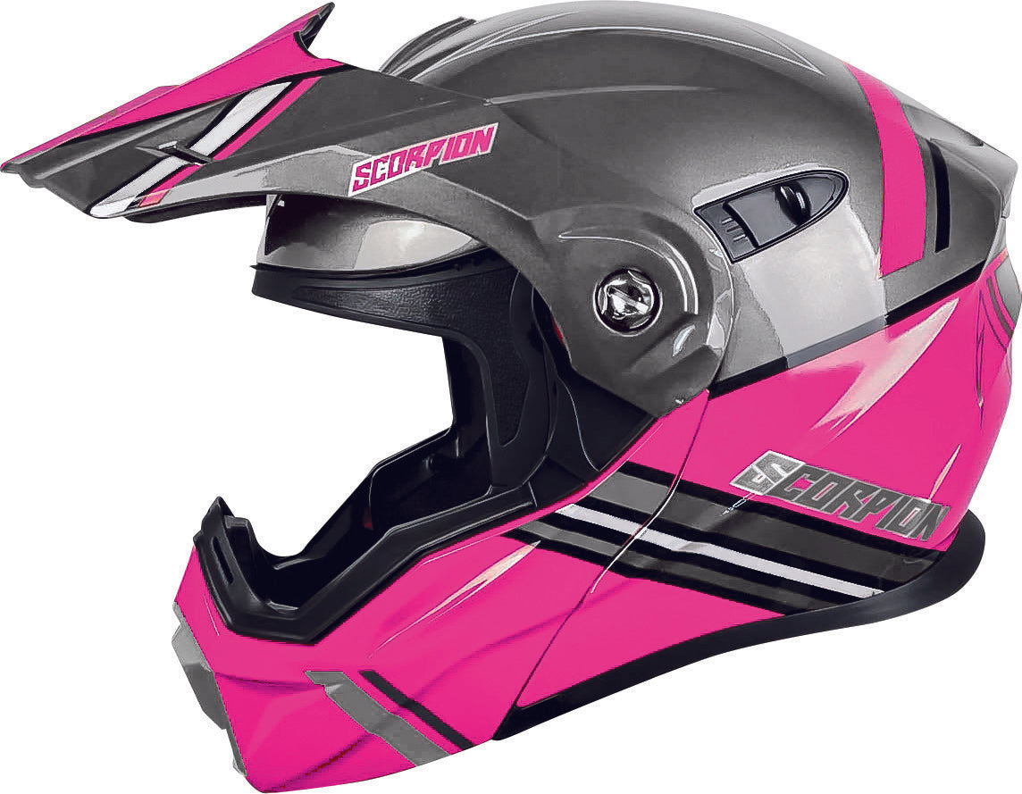 SCORPION EXO Exo-At950 Cold Weather Helmet Teton Pink 2x (Electric) 95-1397-SE