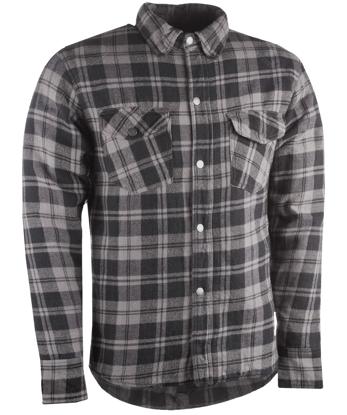 HIGHWAY 21 Marksman Flannel Black/Grey Lg #6049 489-1181~4