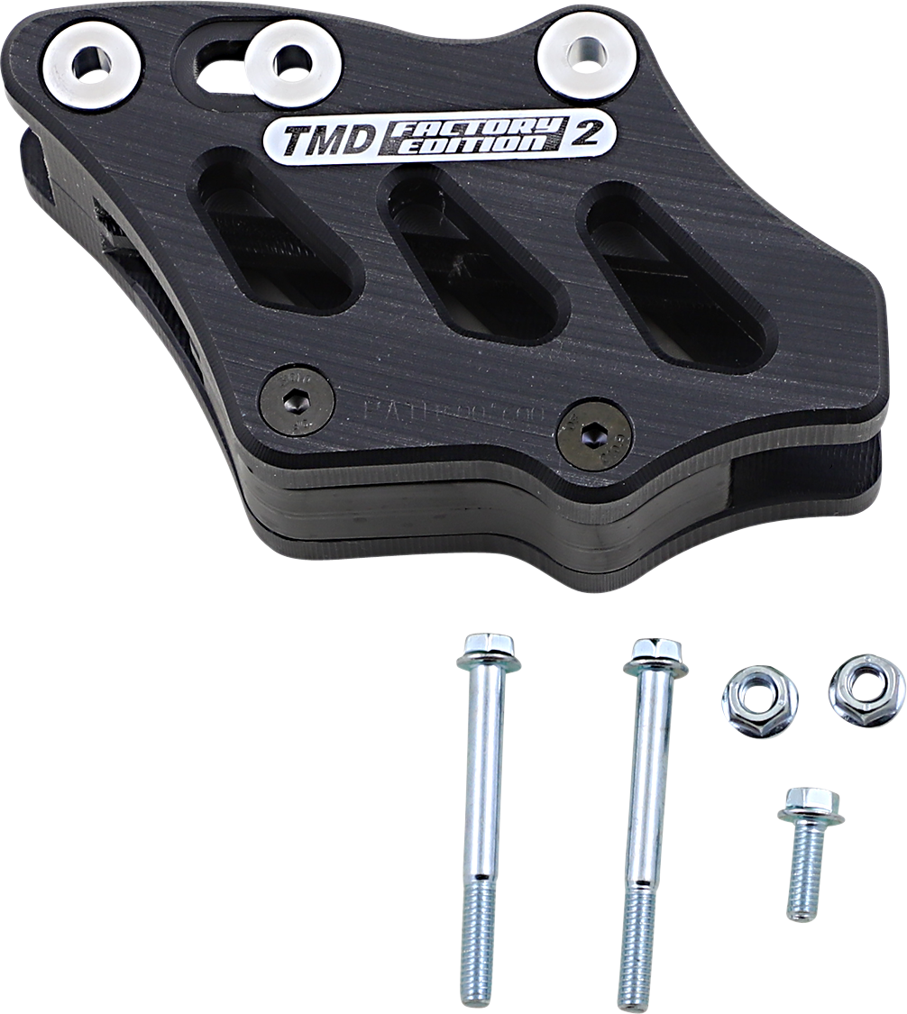 T.M. DESIGNWORKS Chain Guide - Kawasaki - Black RCG-KX5-BK