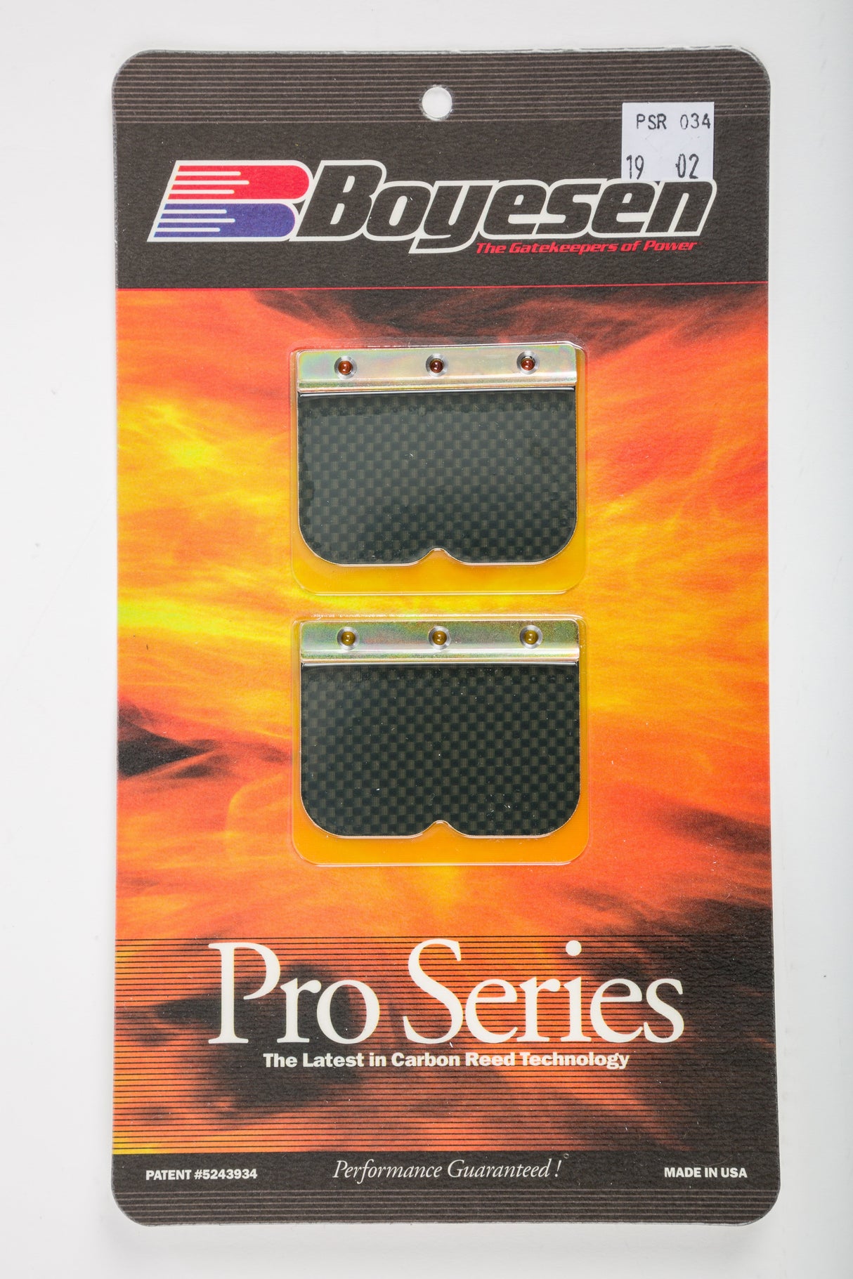 BOYESEN Motorcycle Pro Reeds PSR-034