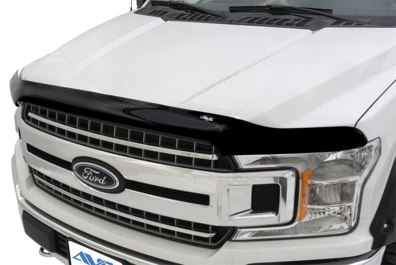 AVS 15-20 Ford F-150 (Excl. Raptor) High Profile Bugflector II Hood Shield - Smoke 25941