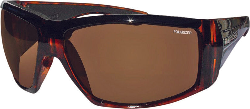 BOMBER Ahi Bomb Eyewear Tortoise W/Brown Polarized Lens AH112