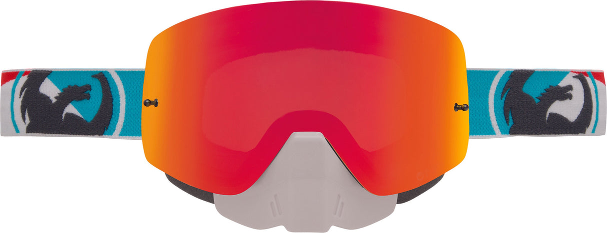 DRAGON Nfxs Snow Goggle Incline W/Red Ion Lens 722-1908