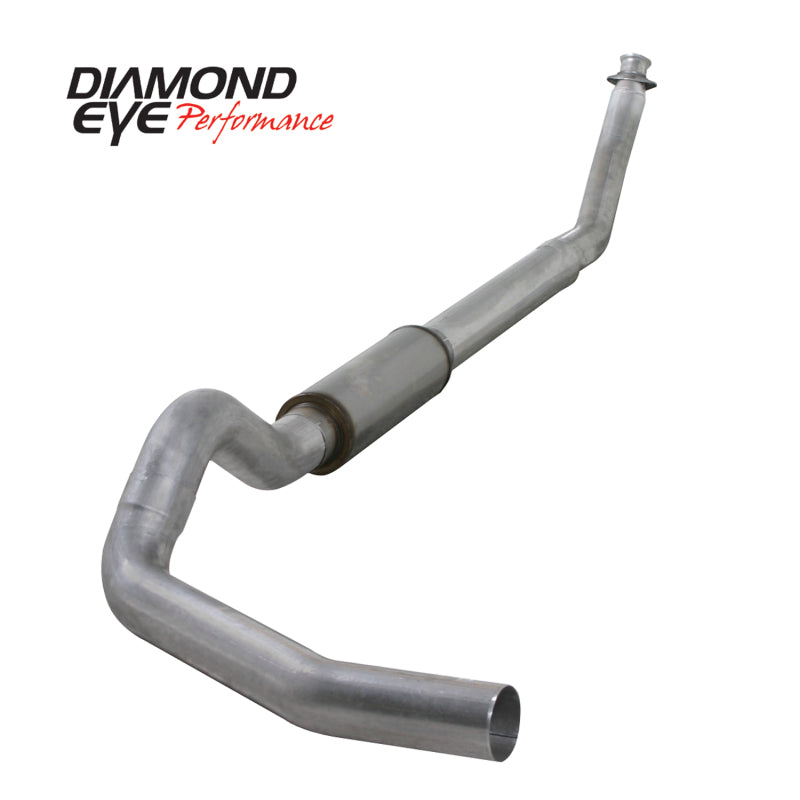 Diamond Eye KIT 5in TB SGL MFLR RPLCMENT PIPE AL: 94-02 DODGE CUMMINS 5.9L W/ RP #510220 K5216A-RP
