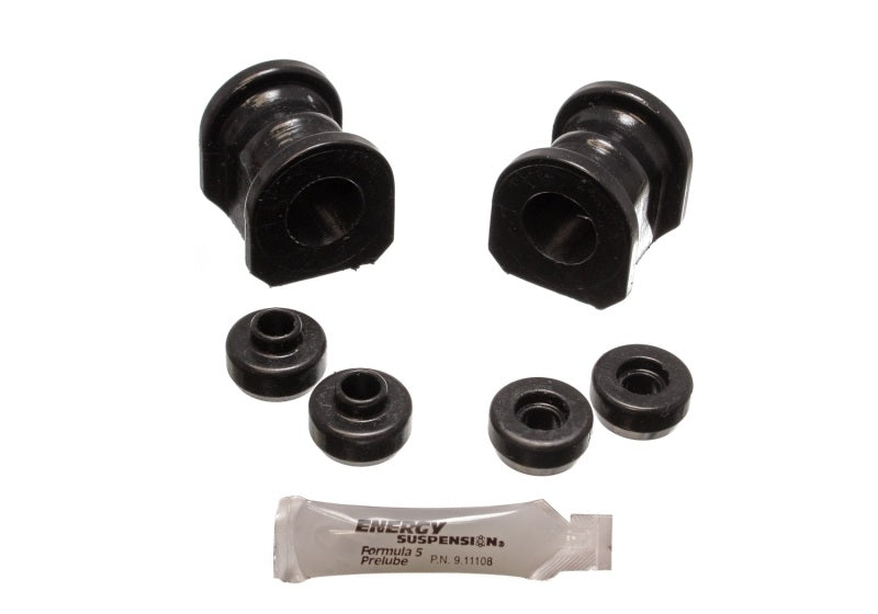 Energy Suspension 89-94 Nissan 240SX (S13) Black 25mm Front Sway Bar Bushing Set 7.5123G
