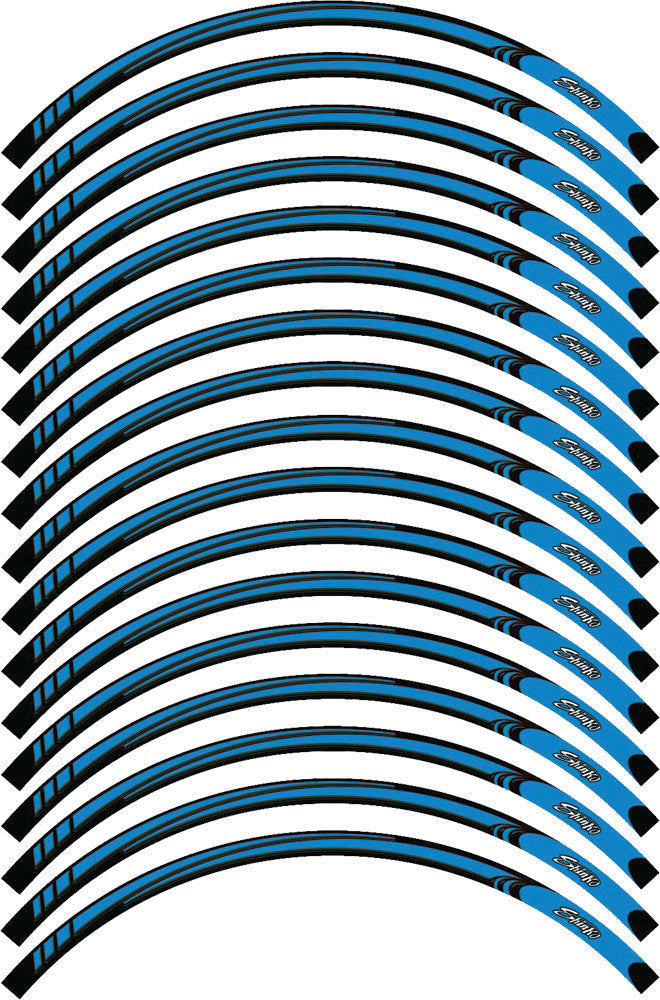 RASCAL GRAFIK Wheel Stripe Kit Blu Shinko RA38837