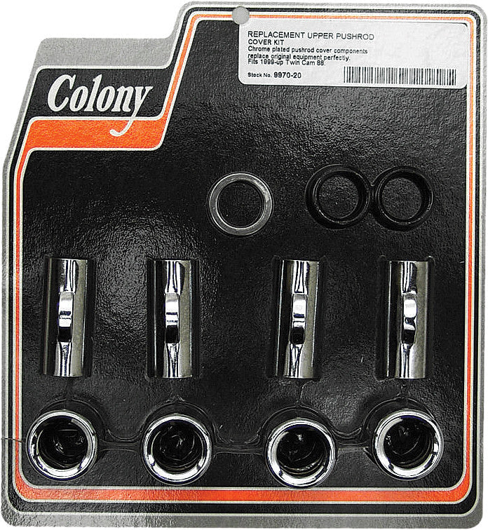 COLONY MACHINE Upper Pushrod Cover Kit Outer 99-17 Tc 9970-20