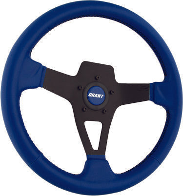 GRANT Vinyl Series Steering Wheel Blue 8526