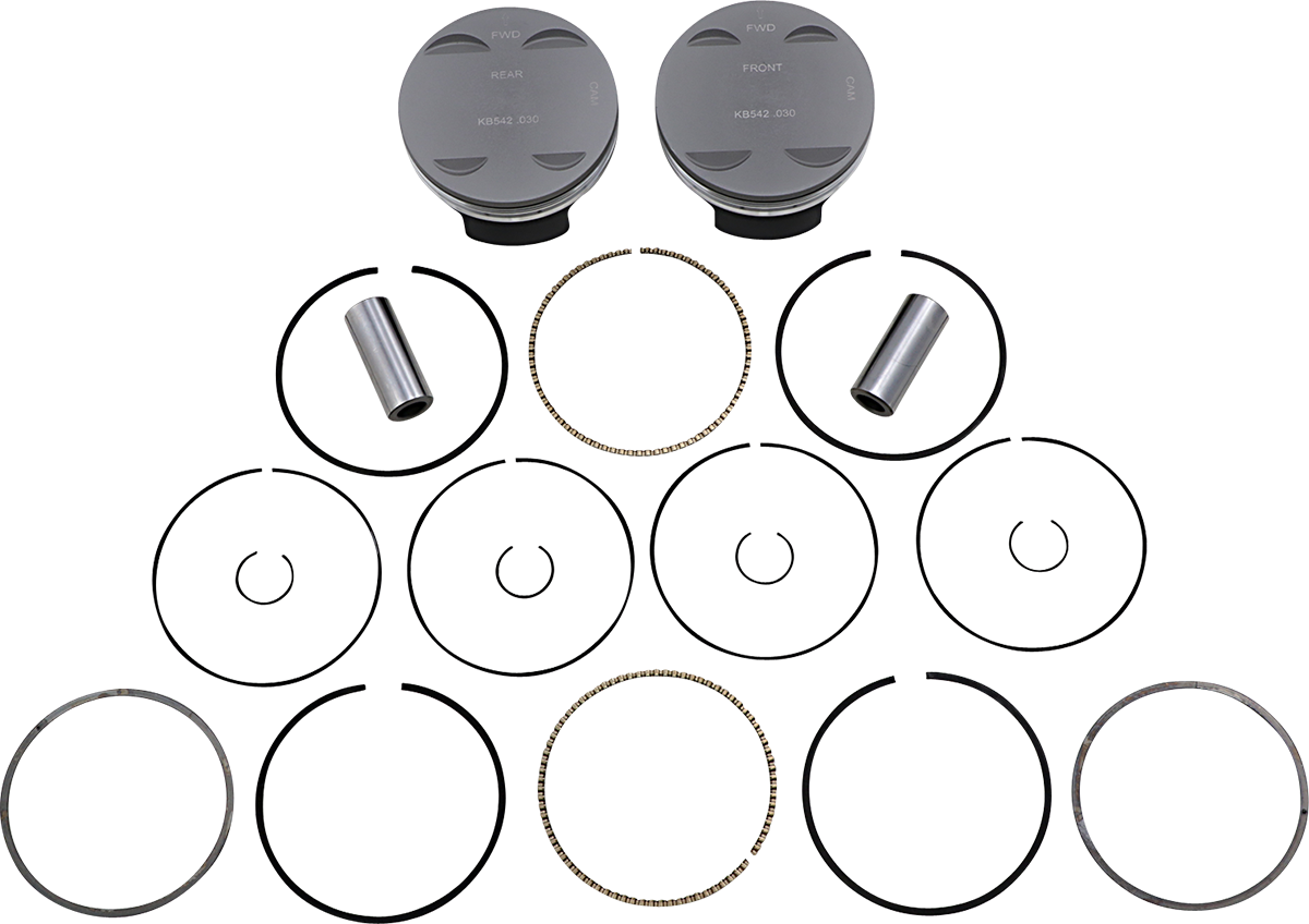 KB PERFORMANCE PISTON KIT M8 117" +030 KB542LCA.030