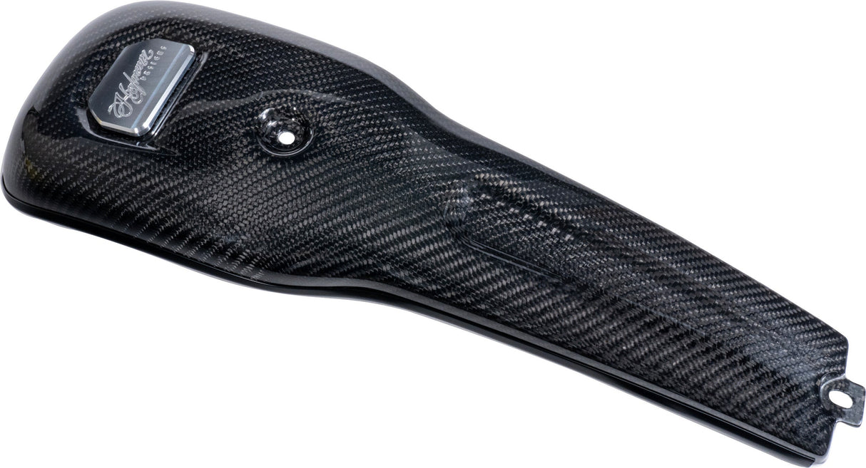 HOFMANN DESIGNS Carbon Fiber Dash Low Rider St- Billet Logo HDCF6103