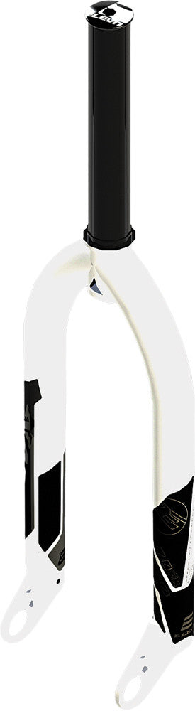 ELEVN 20mm Cro-Mo Forks 24" 7.0 Pro Lite (White/Black) ELFK2PLWHBK-20