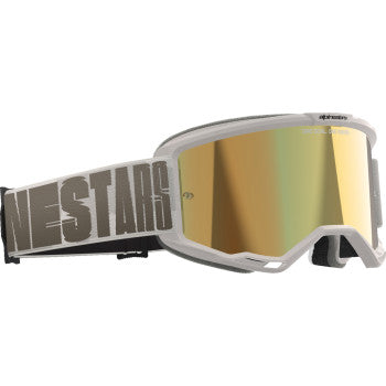 ALPINESTARS GOGGLES Vision 5 Goggle - Hollow - Wind - Gold Mirror 5102225-7311