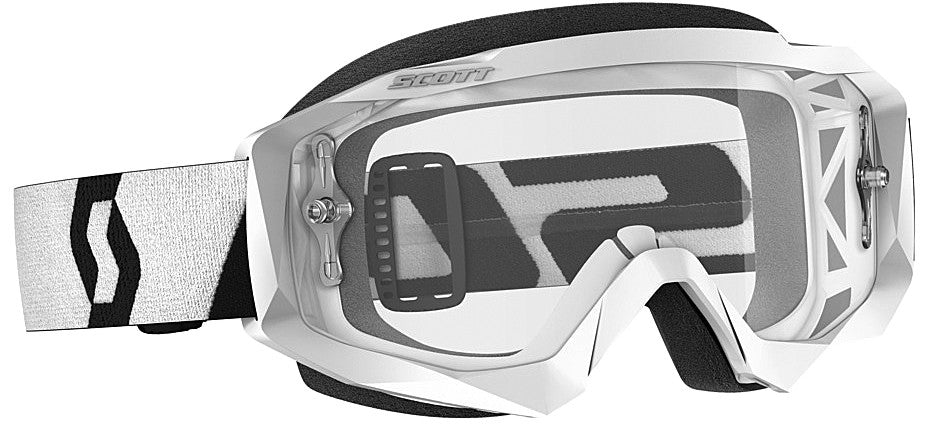 SCOTT Hustle Goggle X White/Black W/Clear Works 268183-1035113
