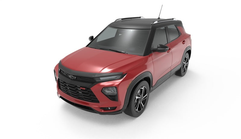 AVS 21-22 Chevrolet Trailblazer Aeroskin Low Profile Hood Shield - Matte Black 377192