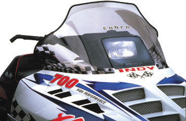 POWERMADD Cobra W/S Mid Smoke/Blk 14" Pol Wedge Hood 11130