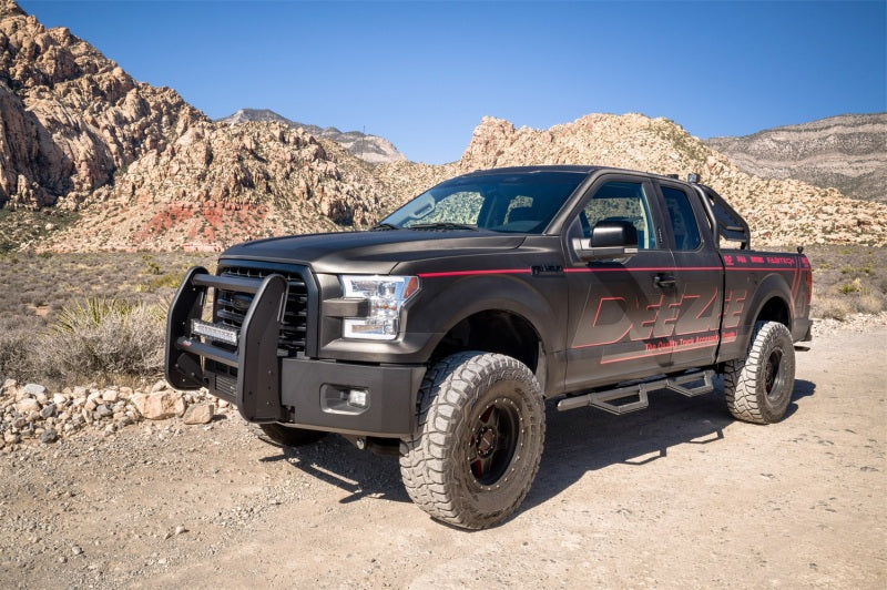 Deezee 99-23 Chevrolet/GMC/Dodge/Ford Full Size Truck Hex Series - Reg Cab Side Steps (Txt Blk) DZ 66301TB