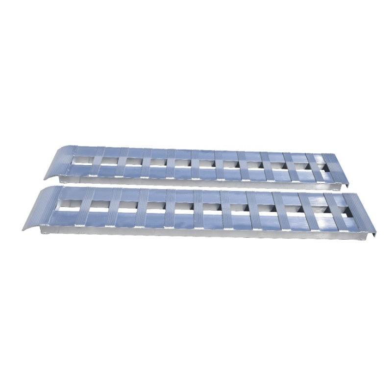 Gen-Y Heavy-Duty 8ft Aluminum Loading Ramps 15in x 96in 5K Capacity Per Ramp - Pair GH-16096