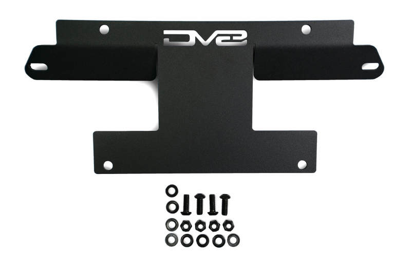 DV8 Offroad 21-22 Ford Bronco Factory Front Bumper Licence Relocation Bracket - Front LPBR-01