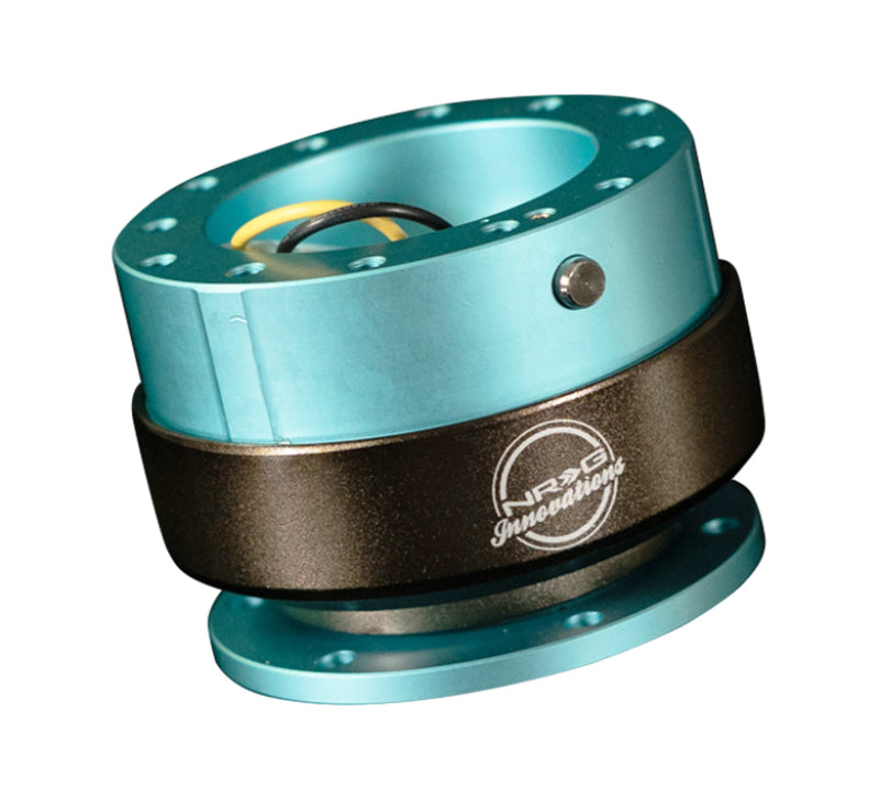 NRG Quick Release Gen 2.0 - Minty Fresh Body / Titanium Chrome Ring SRK-200MF
