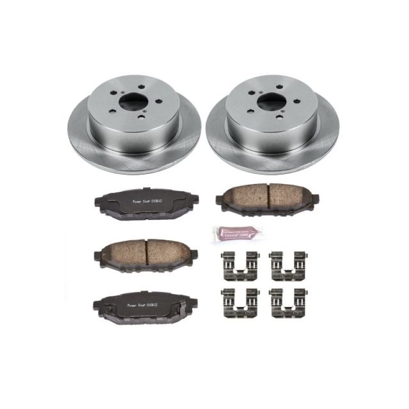 Power Stop 05-09 Subaru Legacy Rear Autospecialty Brake Kit KOE4632