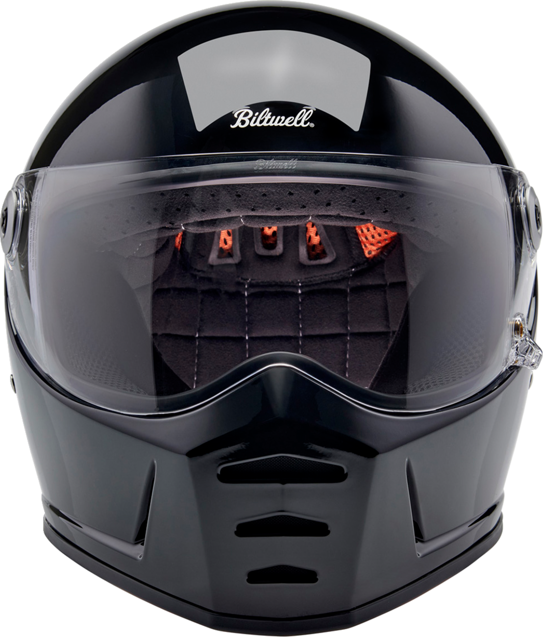 Casco BILTWELL Lane Splitter - Negro brillante - Pequeño 1004-101-502