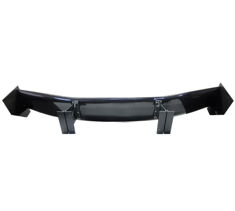 NRG Carbon Fiber Spoiler - Universal (59in.) NRG Logo Large End Plates CARB-A590NRG