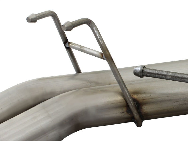 aFe Rebel Series Exhaust SS Front Side Exit CB w/ Black Tips 10-14 Ford F150 Ecoboost V8 6.2L 49-43071-B