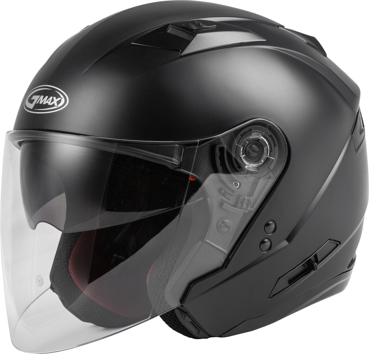 GMAX Of-77 Open-Face Helmet Matte Black 2x O1770078