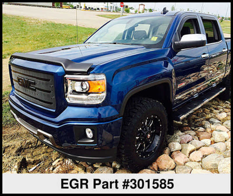 EGR 14+ GMC Sierra Superguard Hood Shield - Matte (301585) 301585