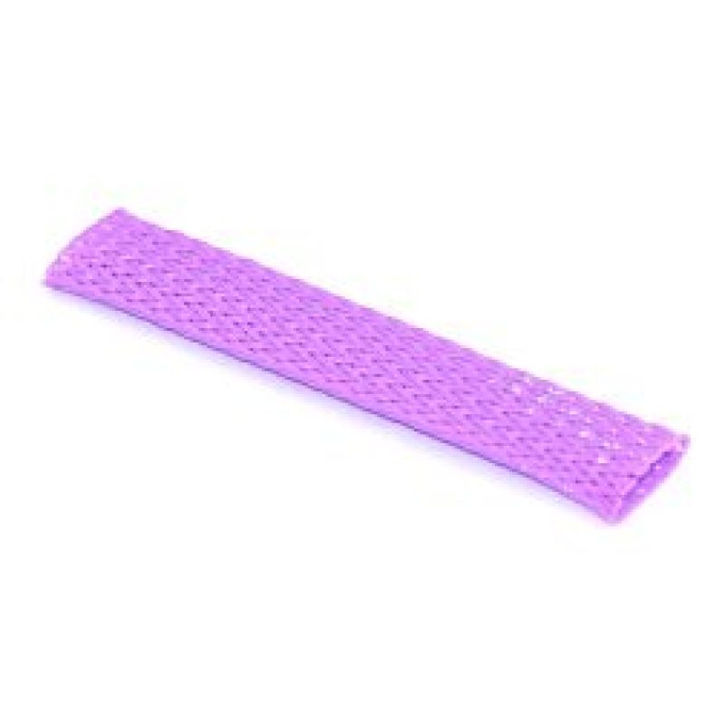 NAMZ Braided Flex Sleeving 10ft. Section (3/8in. ID) - Violet NBFS-VI