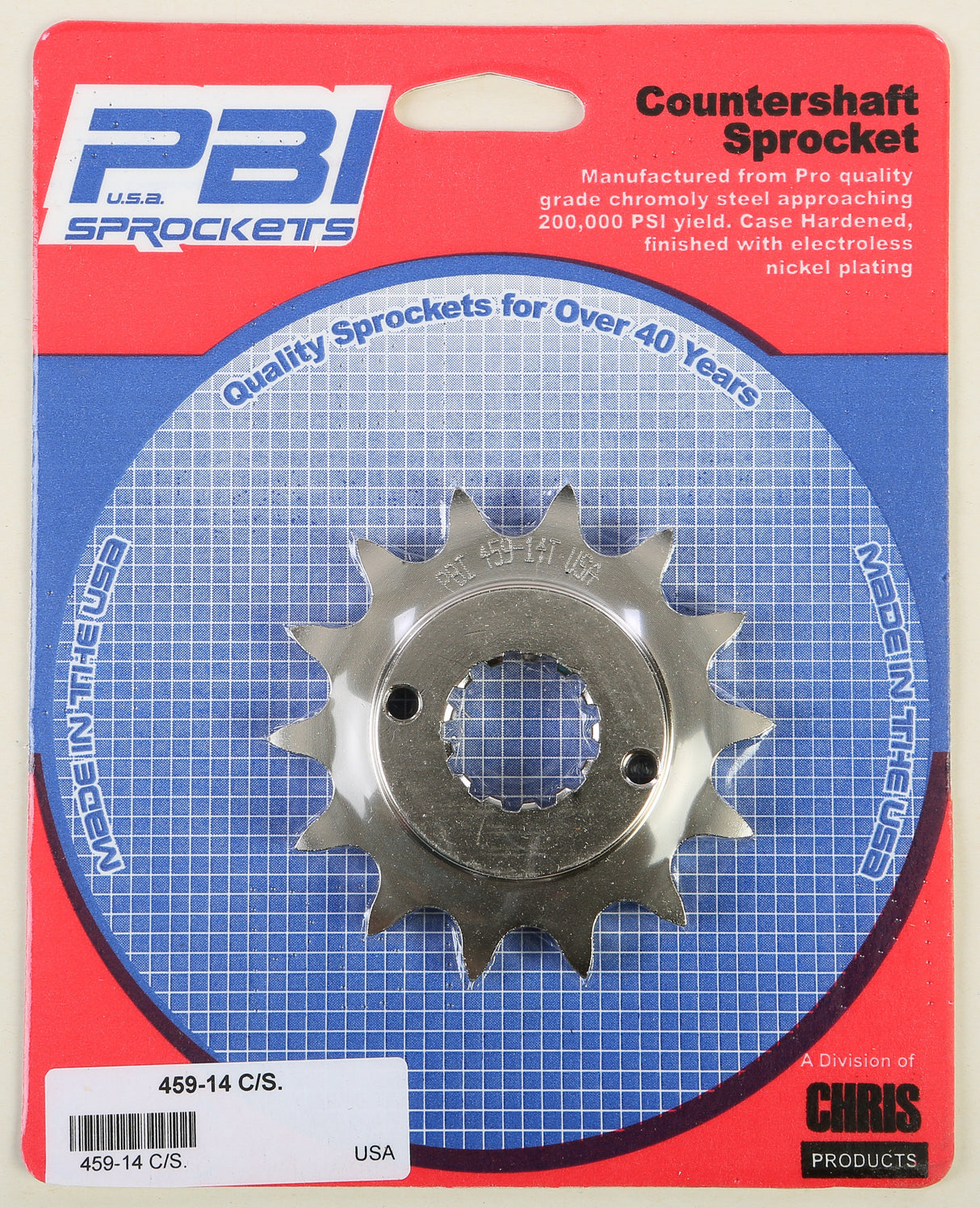 PBIFront Cs Sprocket Steel 14t-520 Kaw459-14