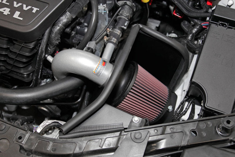 K&N 69 Series Typhoon Performance 13 Chrysler/Dodge 200/Avenger 2.4L Silver Cold Air Intake Kit 69-2549TS