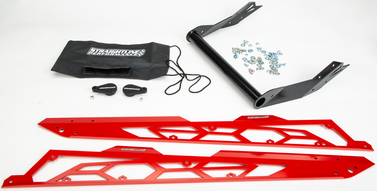 STRAIGHTLINE Hide 'n' Go Rear Bumper S-D 165" Red 183-236-RED