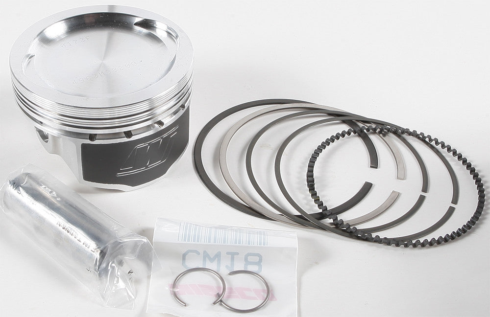 WISECO Piston Kit Armorglide 82.00/+2.00 12:1 Pol 4963M08200