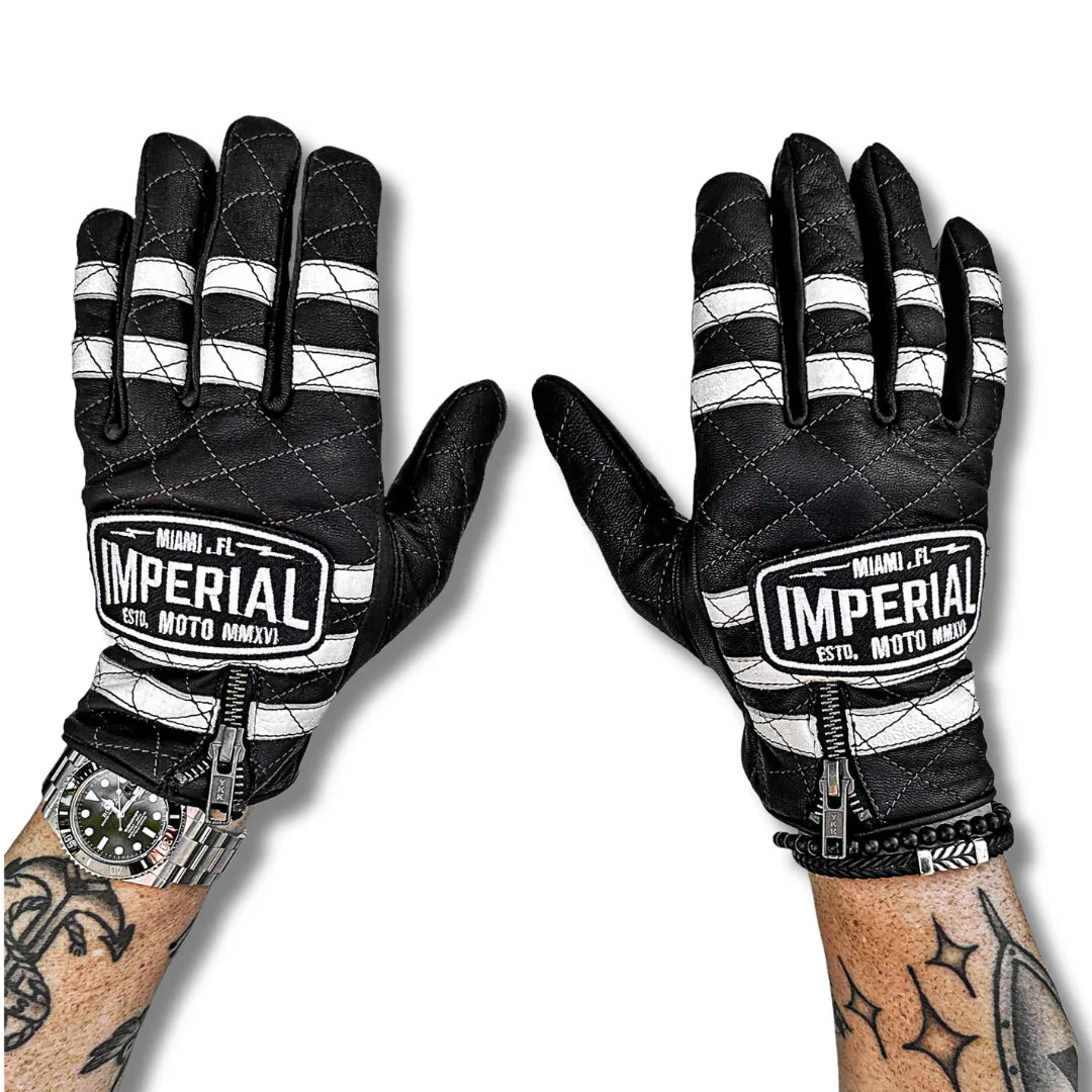 IMPERIAL MOTO Cafe Racer Glove 2.0 - BLACK - XL