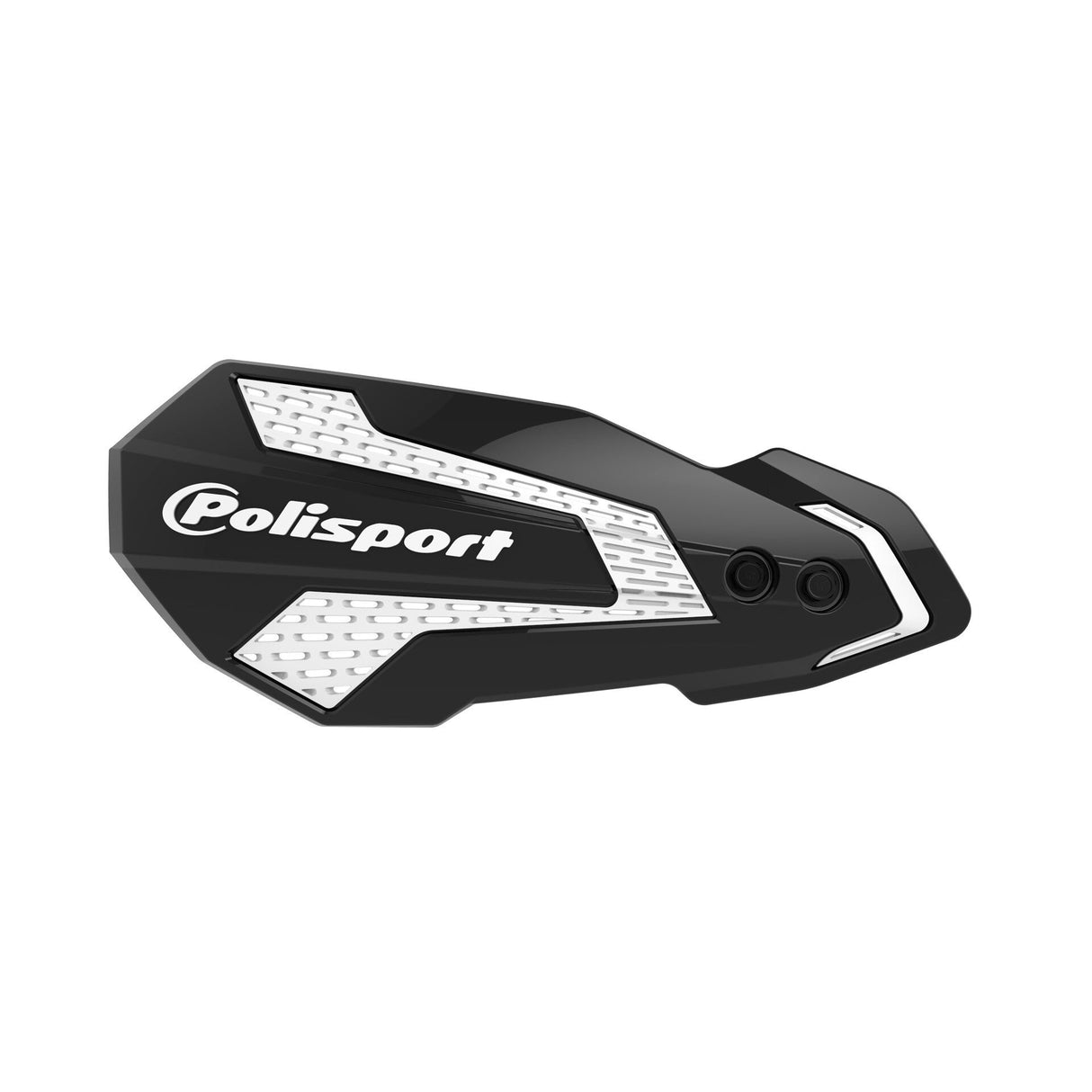 POLISPORT Mx Flow Handguards Black/White 8308200045