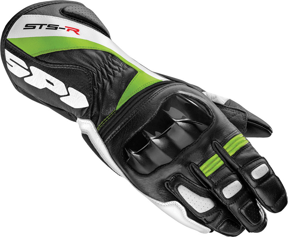 SPIDI Sts-R Gloves Black/Green 2x A146-494-2X