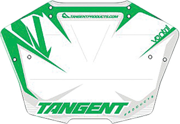 TANGENT Tangent 7" Ventril Plate Grn 01-7106