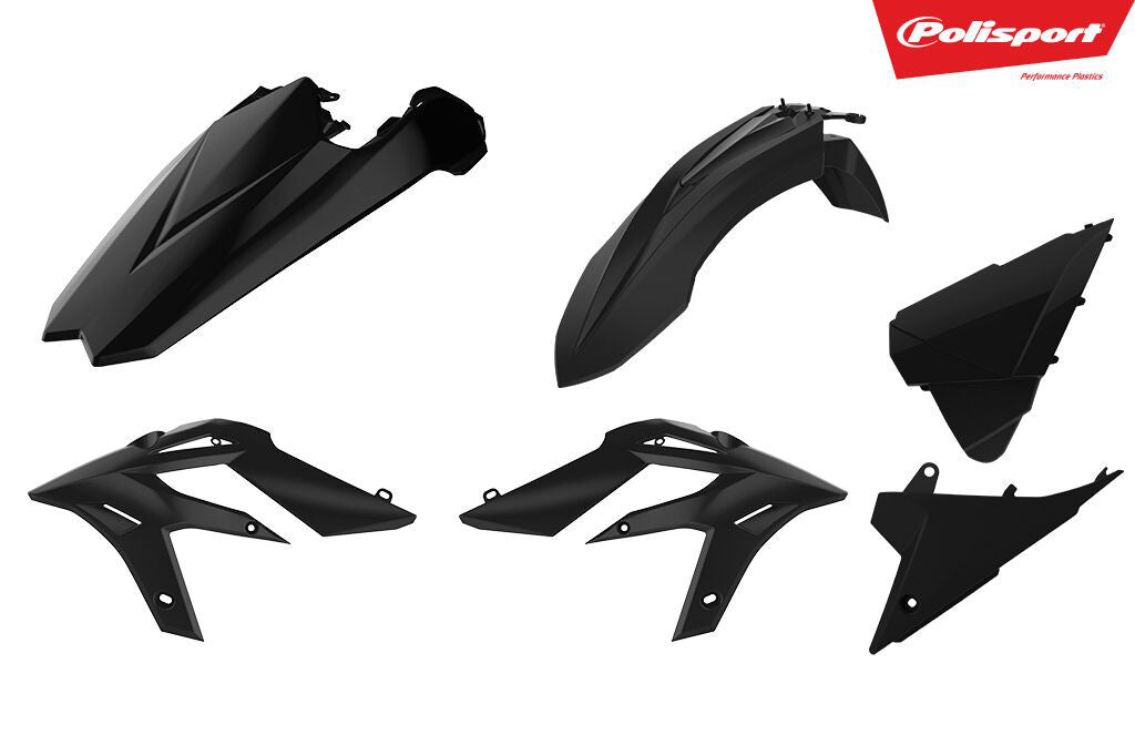 POLISPORT Plastic Body Kit Black 90786