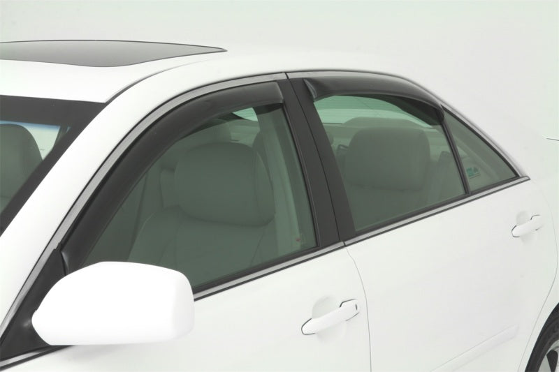 AVS 07-11 Toyota Camry Ventvisor In-Channel Front & Rear Window Deflectors 4pc - Smoke 194425
