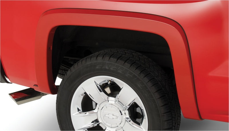 Bushwacker 15-18 Chevy Silverado 2500 HD Fleetside OE Style Flares 4pc 78.8/97.8in Bed - Black 40956-02