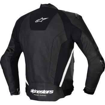 IN STOCK ALPINESTARS Missile v3 Leather Jacket - Black/White - US 38 / EU 48 3100125-12-48