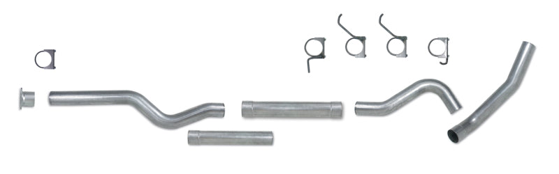 Diamond Eye KIT 4in CB MFLR RPLCMENT PIPE SGL AL: 01-05 CHEVY/GMC 6.6L 2500/3500 K4110A-RP