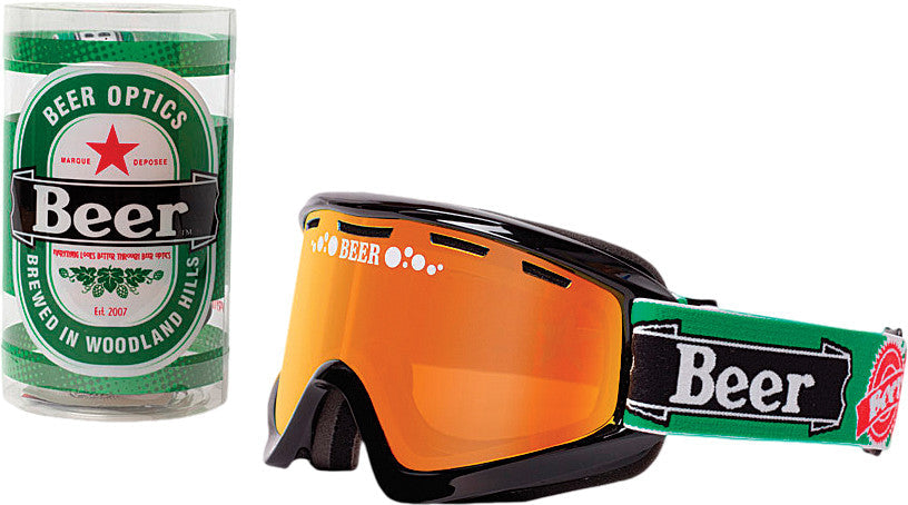 BEER OPTICS Cold Heiny Goggle Red Mirror 067-06-806